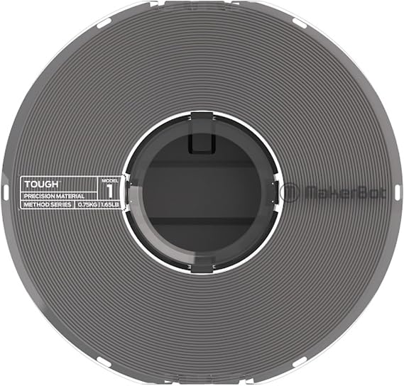 MakerBot Tough Precision Filament - 1.75mm, 0.75kg for Method and Method X 3D Printer (Slate Gray)