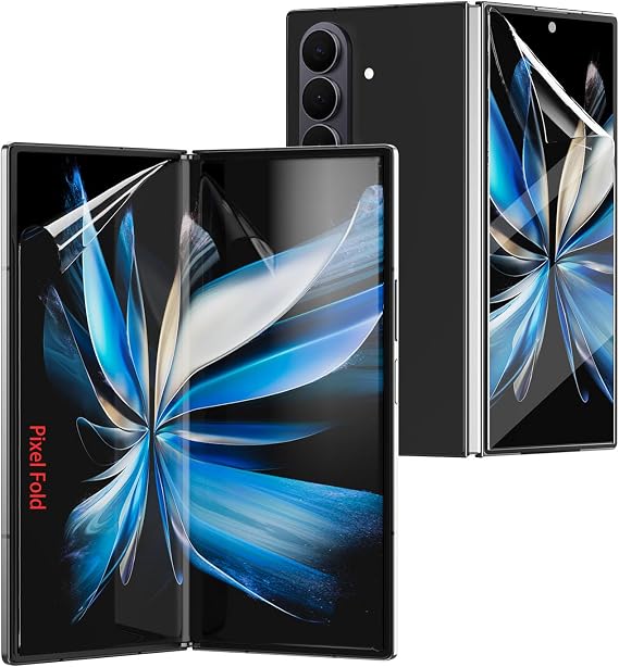 3 Pack for Google Pixel Fold TPU Films Screen Protectors