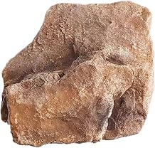 Rocks Covers Landscape Fake Landscaping Faux Outdoor Decorative Artificial Large Stone Garden Outside PU Stones Yard(Yellow,24x32x36cm)