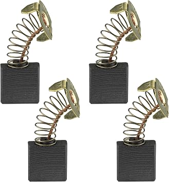 4 Pcs CB203/CB204 Carbon Brushes Replacement Part Compatible with MakitaTable circular saw Angle Grinder CB-204 CB200 CB202 191957-7 191953-5