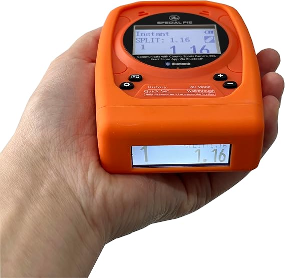 Smart Shooting Timer for Shooters IROA Official Shot Timer for Shooting Training with Delay & Par Mode Instant Feedback