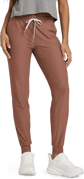 ODODOS Women's Performance Joggers - Ultra Soft odSTRATUM Tech Sweatpants Adjustable Mid Rise Pants with Pockets