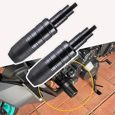 Motorcycle Frame Sliders for Harley Davidson Sportster S 2022 2023 2024 2025,Aluminum Anti-Fall Rod,Protection Rod,Crash Pads,Engine Protector Exhaust Sliders Accessories,Black