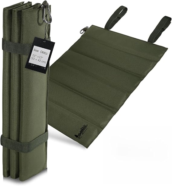 Sit Mat Outdoor, Extra Large Foldable Seat Pad 42 x 32 cm, Waterproof & Wear-Resistant, Thermal Seat Cushion for Hiking & Camping, Sit Pad.