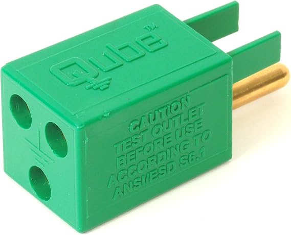 Q007-Duo ESD Grounding Cube - Pack of 2