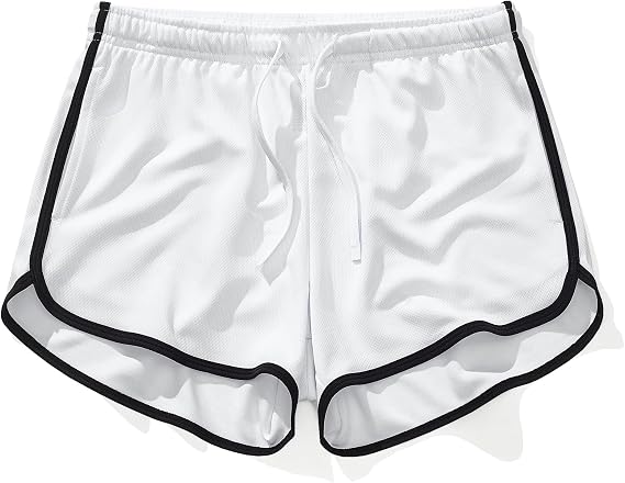 Men's Retro Mesh Shorts 3"/5" Inseam Quick Dry with 2-Pockets
