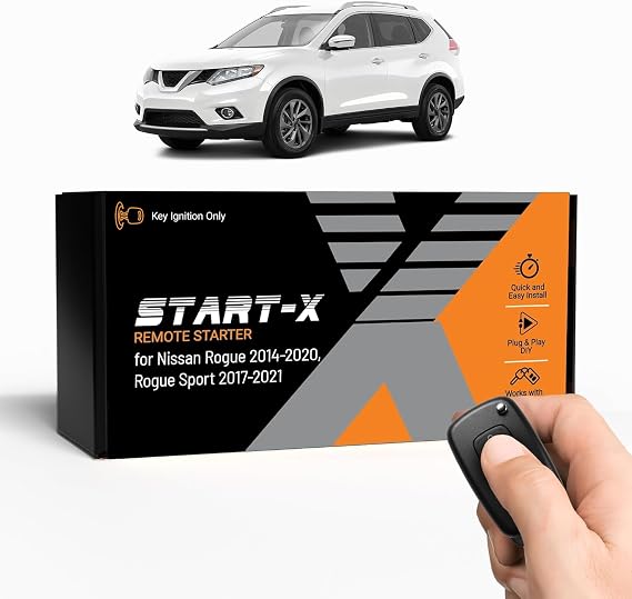 Start-X Remote Start Kit for Nissan Rogue (2014-20), Rogue Sport (2017-21)