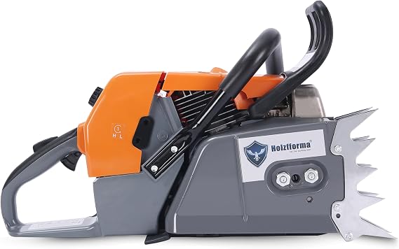 Farmertec 122cc Holzfforma G888 Gasoline Chain Saw Power Head Orange Dark Grey Standard 7 tooth .404"pitch Chain Sprocket Compatible With MS880 088 Chainsaw