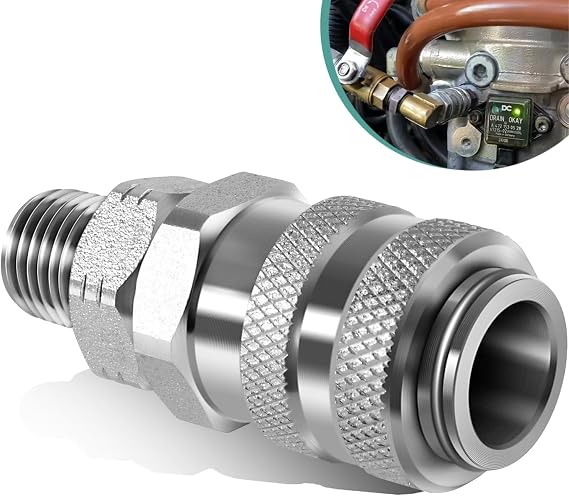 Replacement for Detroit Diesel J-47912-QC 5869-1 Fuel System Coupler Fitting Alternative