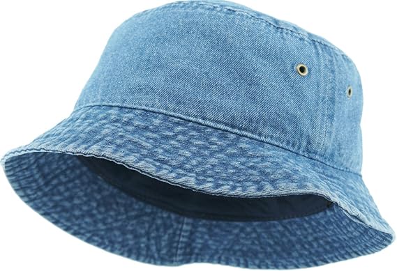 KBETHOS 100% Cotton Washed Bucket Hat