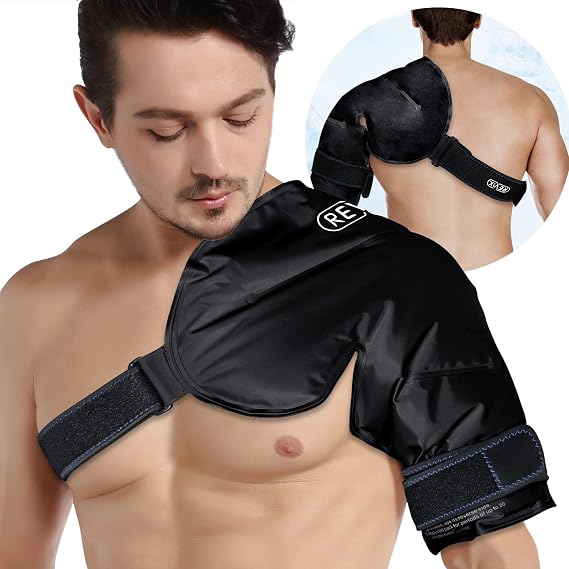 REVIX XL Ice Pack for Shoulder Rotator Cuff, Reusable Gel Cold Pack