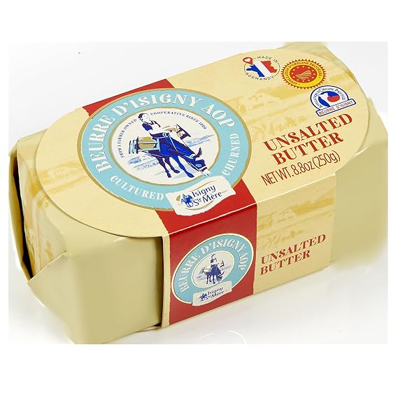 Isigny Ste Mere, Butter Churned Sweet, 8.8 Ounce