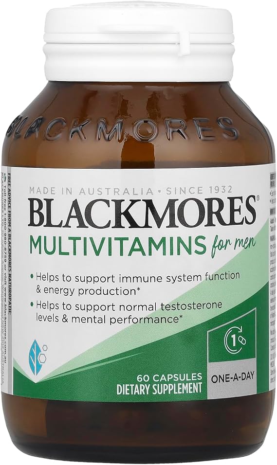Blackmores Multivitamins for Men, 60 Capsules