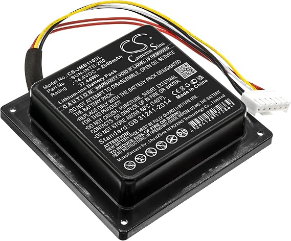 CS Battery for JBL PartyBox 100 PN:JBL SUN-INTE-260 2600mAh / 37.44Wh