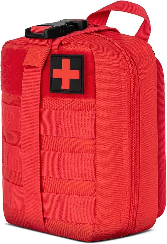 Tactical MOLLE Pouches, Durable Outdoor Travel Pouch for Men Women, First Aid Military MOLLE Bag IFAK EDC Pouch for MOLLE Panel Accessories