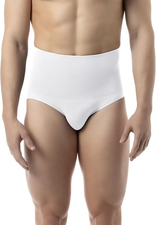 Farmacell Compression Briefs for Men, Cotton Shapewear Underwear, Made in Italy, 411