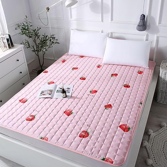 Futon Mattress, Floor Mattress, Japanese Tatami Pad,Portable Foldable Sleeping Mat, Double Single Bed Mattresses Floor Lounger Bed for Home Dormitory,F Color,120x200cm