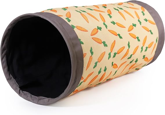 Rosewood Snuggles Carrot Fabric Play Tunnel