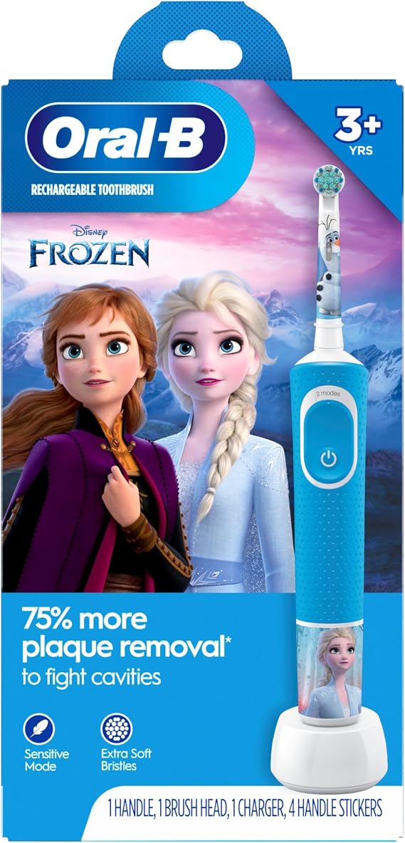 Oral-B Kids Electric Toothbrush Featuring Disney's Frozen for Kids 3+