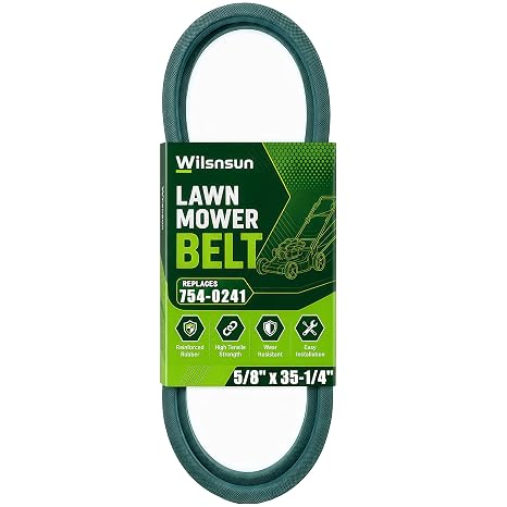 754-0241 954-05040 754-0241A Upper Drive Belt 5/8'' x 35-1/4''
