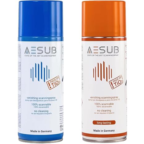 AESUB 3D Scanning Spray Blue and Orange