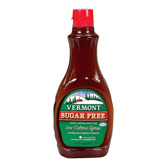 Vermont Sugar Free Low Calorie Syrup, 12 oz