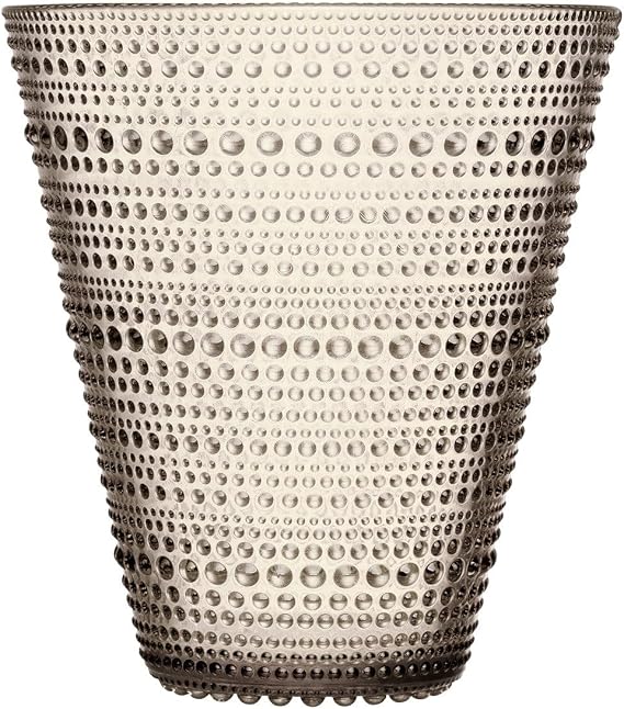 Iittala Kastehelmi 1051614 Vase 154 mm Linen Glass