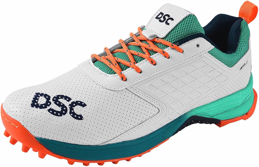 DSC Jaffa 22 Cricket Shoes for Boys and Men Lightweight Embossed Design