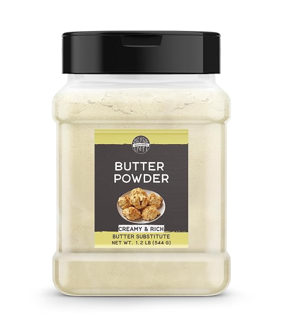 Birch & Meadow, Butter Powder, 1,2 Lb | For cooking, baking, and seasoning