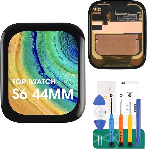 for Apple Watch Series 6 40mm 44mm LCD Display Touch Screen Digitizer Assembly Replacement (44MM)