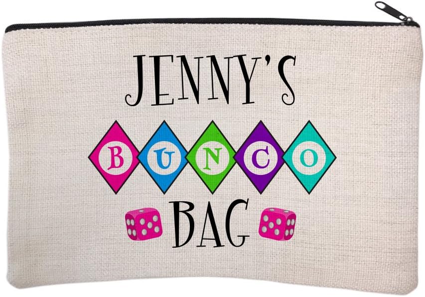 Pattern Pop Personalized Bunco Bag