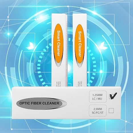 LC/MU Fiber Cleaner Pen, 800+ Cleans, 2pcs
