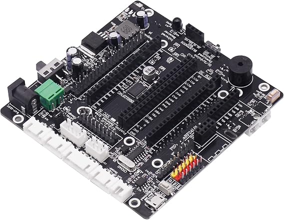 Yahboom ROS Expansion Board for Raspberry Pi, Jetson Nano & Industrial Computers with STM32F103C8T6 Core, 9-axis IMU Sensor, Micro-ATX Motherboard