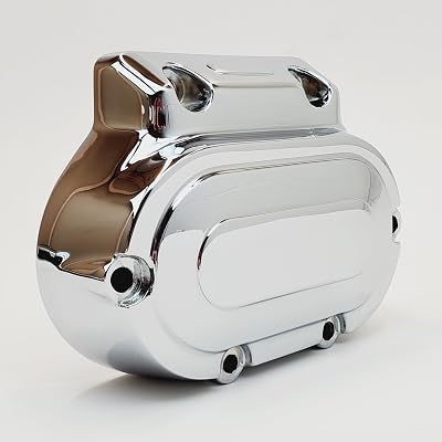 Chrome Smooth Transmission Cover for 1987-2006 Harley Electra Glide, Road Glide, Road King, Street Glide, Softail & 1991-2005 Dyna Evolution & Twin Cam 5-Speed Except FXR - Replaces HD# 37105-87A