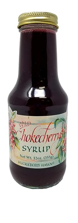 Wild Chokecherry Syrup, 11oz