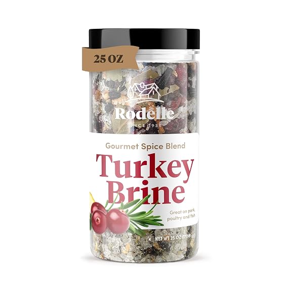 Rodelle Turkey Brine Gourmet Spice Blend Net Wt (25 Oz),,