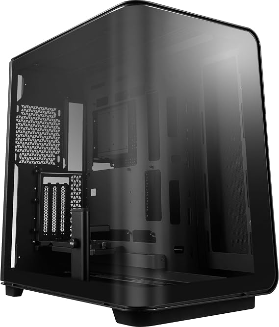MSI MEG Maestro 700L PZ - Premium Mid-Tower Gaming PC Case - Tempered Glass Side Panel - Liquid Cooling Support up to 360mm Radiator - Vented Front Panel