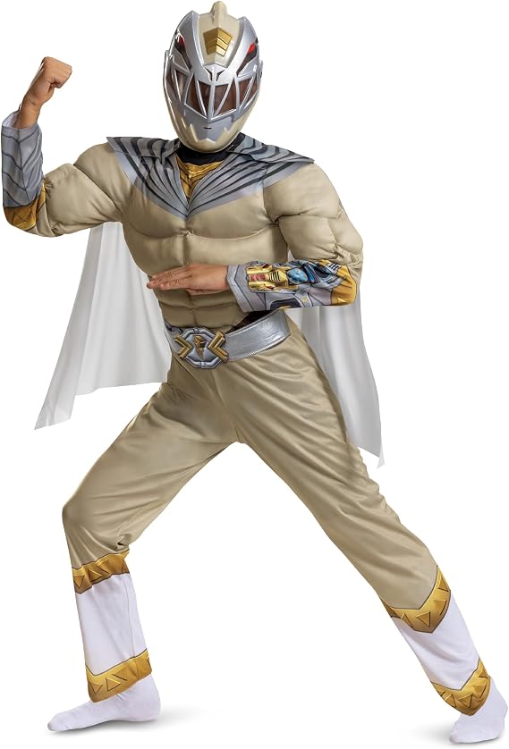 Disguise Boys' Zenith Ranger Cosmic Fury Classic Muscle Child Costume