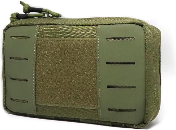 Tactical Molle Admin Horizontal Utility Tools Bag EDC EMT Medical Pouch First Aid Bag Modular Attachment