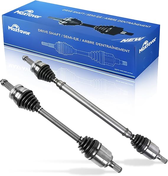 Maxfavor CV Axle Front Assembly Set for 2015 2016 2017 2018 2019 Hyundai Sonata & 2016-2020 Kia Optima CV Axle -Complete CV Axle Shaft Joint Left Right Side