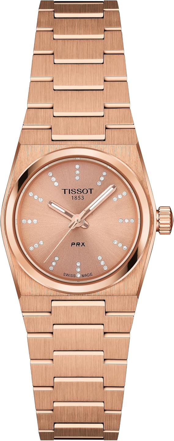 Tissot PRX Quartz 25mm, Swiss Quartz Watch for Women, Stainless Steel Case, T1370103350600