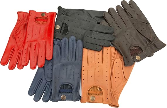 Ultimate & Comfortable Design driving gloves dress gloves for men fashion men's accessories unlined soft premium lightweight leather 7012