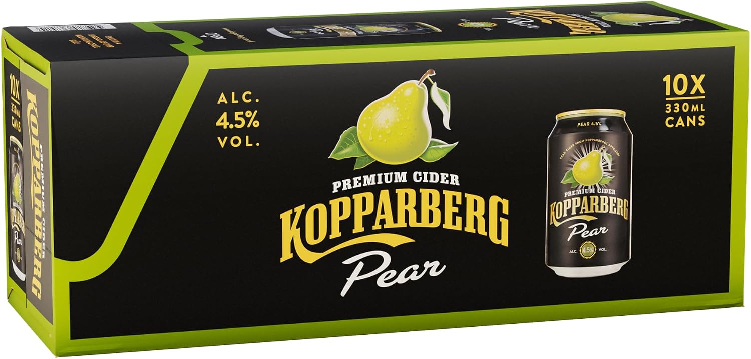Kopparberg Pear Cider 10x330ml Cans