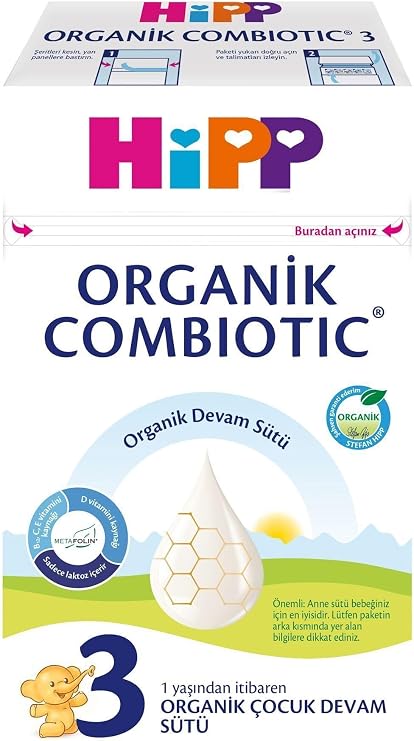 HiPP 3 Organic Combiotic Continuation Milk 600 gr