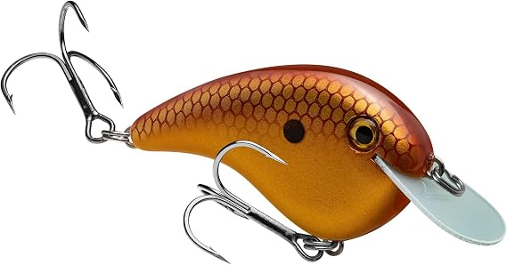 Strike King Chick Magnet Jr. Crankbait Fishing Lure, 1/4 oz, Dives 4-6 Feet, Premium Hooks