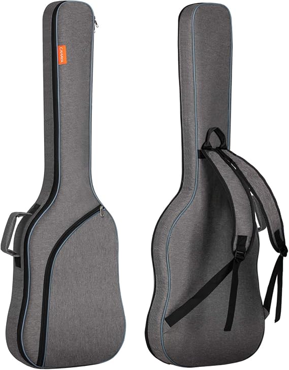 CAHAYA Electric Bass Guitar Bag Gig Bag Backpack Padded Soft Case 0.3 inch Padding Lightweight