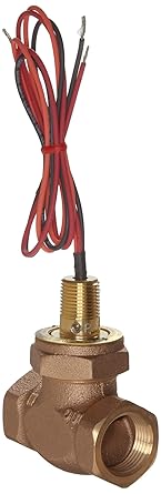 FS-200 Series Bronze Flow Switch, Inline, Shuttle Type, 1 gpm Flow Setting, 1-1/4" NPT Female
