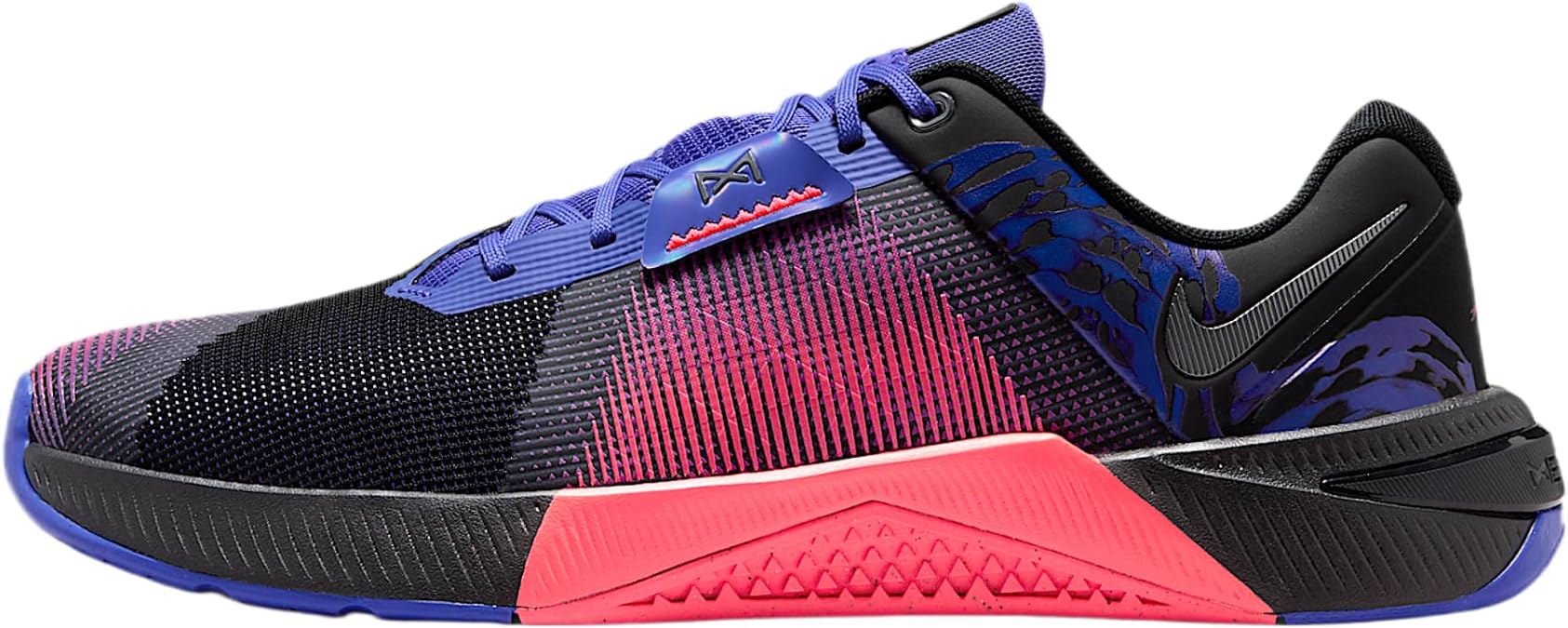 Nike Metcon 10 AMP Men's Training Shoes (Black/Hyper Punch/Metallic Platinum)