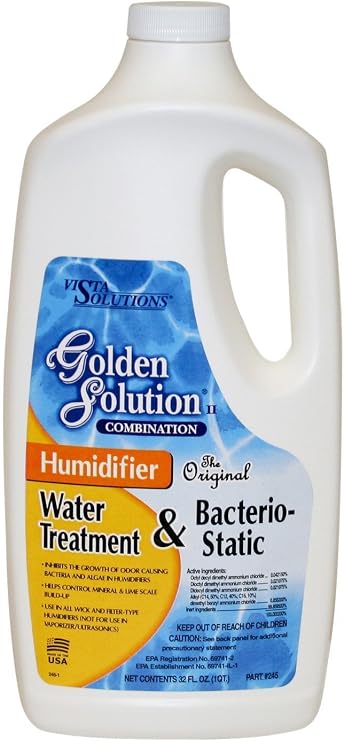 BestAir Golden Solutions Bacteriostatic Humidifier Water Treatment, 32-oz. (Pack of 2)