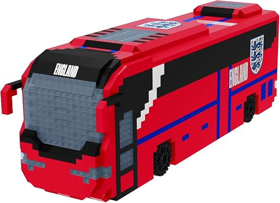 FOCO Officially Licensed England 3D BRXLZ Bricks Football Coach Toy Model